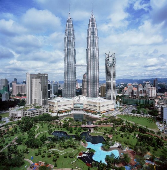 Las inevitables Torres Petronas que pusieron Malaysia en el mapa.