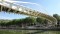 El Zubi Zuri, el puente del arquitecto Calatrava sobre la ría de Bilbao.