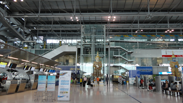 Aeropuerto de Bangkok.
