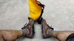 Mis pobres botas, murieron en Railay. Qué grandes momentos había compartido con ellas.